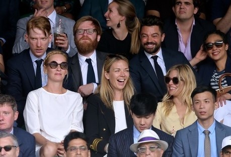 Звезды посетили теннисный турнир Уимблдон