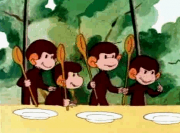 Обезьянки и друзья - Трейлеры