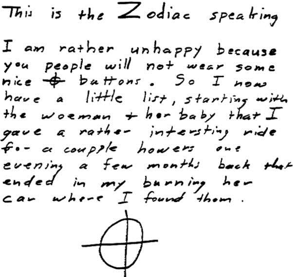 Зодиак фильм (основанный на реальных событиях) - Трейлеры