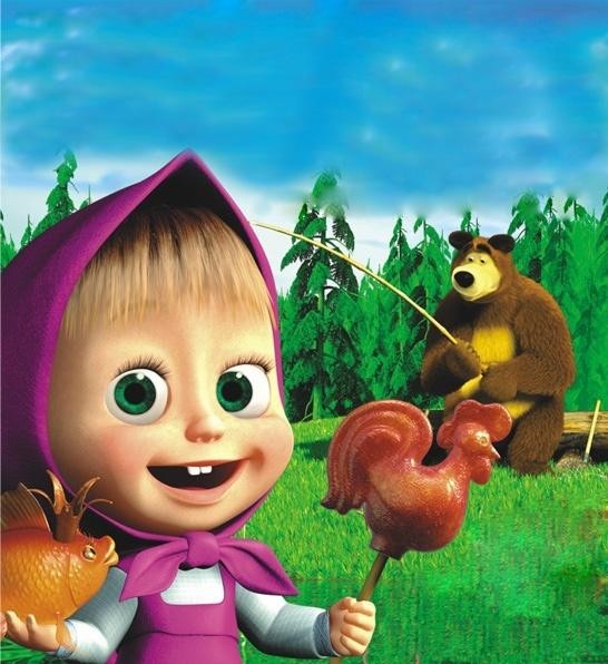 Маша и Медведь "Ловись рыбка!" 4 серия - Трейлеры