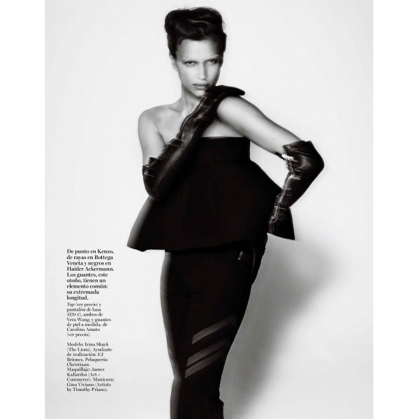 Ирина Шейк полностью обнажилась для испанского Vogue Ирина Шейк полностью обнажилась для испанского Vogue