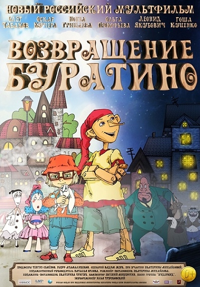 Мультфильм "Возвращение Буратино" (2013) - Трейлеры Мультфильм "Возвращение Буратино" (2013) - Трейлеры