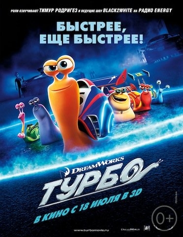 Фильм Турбо - Трейлеры
