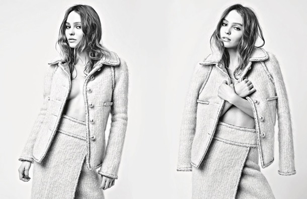 Дочь Деппа снялась в смелой фотосессии для Chanel