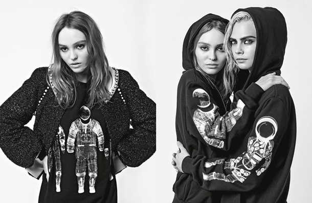 Дочь Деппа снялась в смелой фотосессии для Chanel