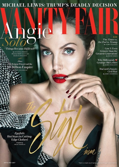 Откровенное интервью Анджелины Джоли для Vanity Fair