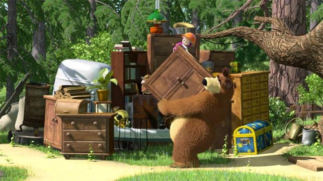 Маша и медведь "Осторожно, ремонт!" 26 серия - Трейлеры