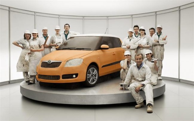 Торт Skoda Fabia завоевал премию в области рекламы - Трейлеры