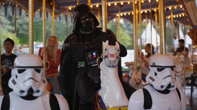 Дарт Вейдер в Диснейленде - Трейлеры