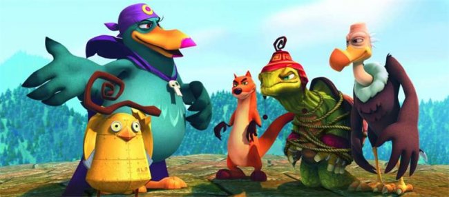 Звериный отряд / Cuccioli: Il Paese del Vento (2014) - Трейлеры