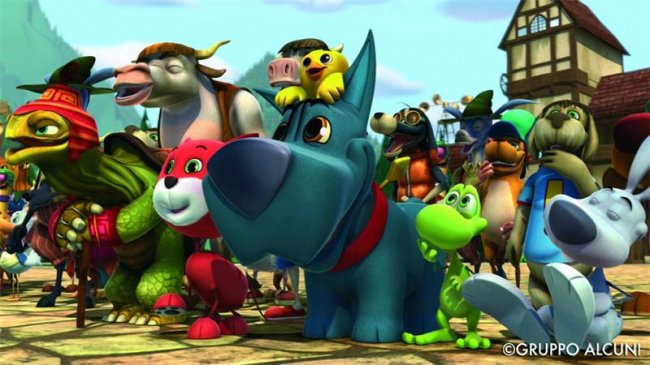 Звериный отряд / Cuccioli: Il Paese del Vento (2014) - Трейлеры