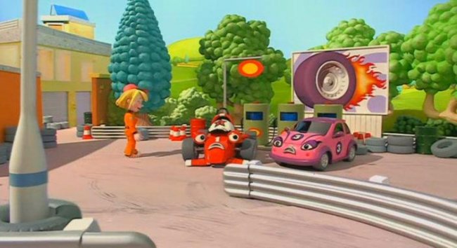 Рори- гоночная тачка - Трейлеры