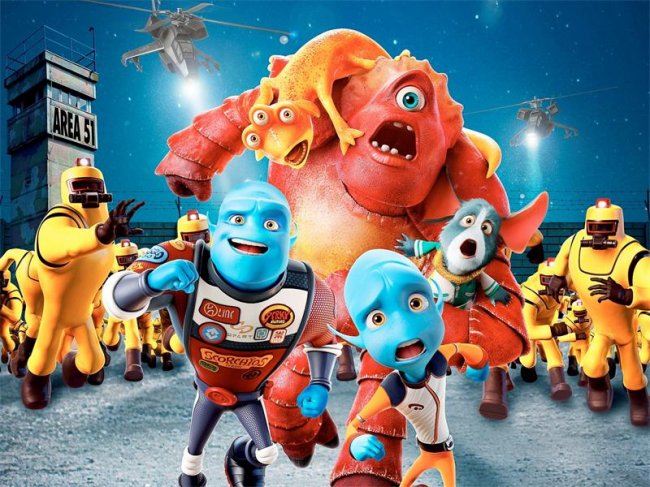 Побег с планеты Земля - анимационный фильм - Трейлеры