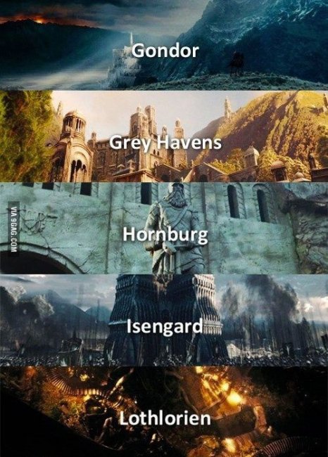 Знаменитые места Средиземья - Трейлеры