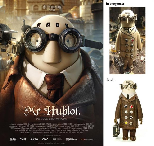 «Господин Иллюминатор» (фр. Mr Hublot) — анимационный короткометражный фильм 2013 год - Трейлеры