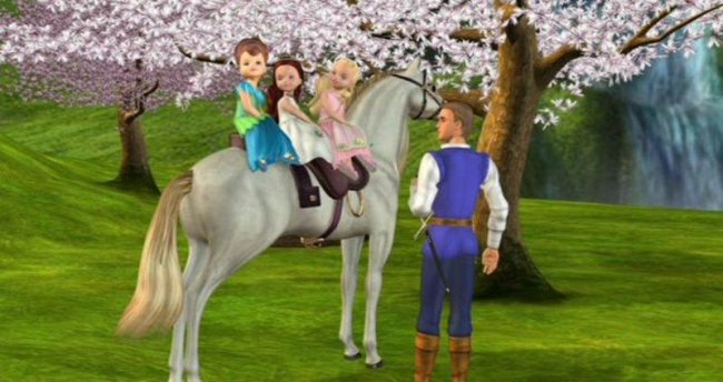 Барби и дракон - Трейлеры