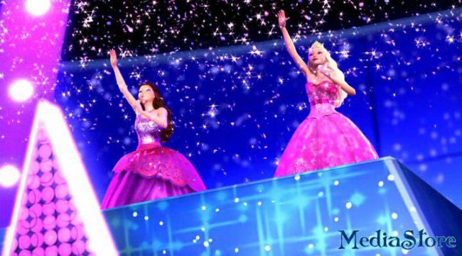 Барби : Принцесса и поп-звезда - Трейлеры