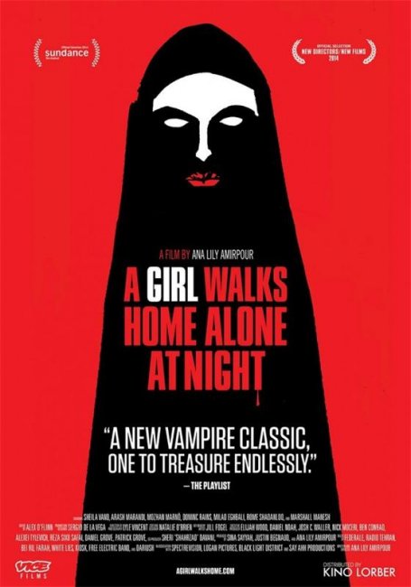 Девушка возвращается одна ночью домой / A Girl Walks Home Alone at Night (2014) - Трейлеры