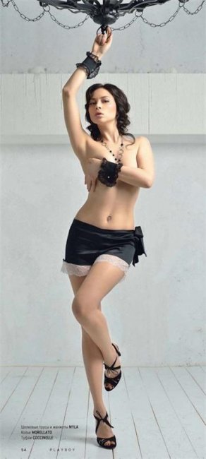 Настасья Самбурская на обложке Playboy - Актрисы