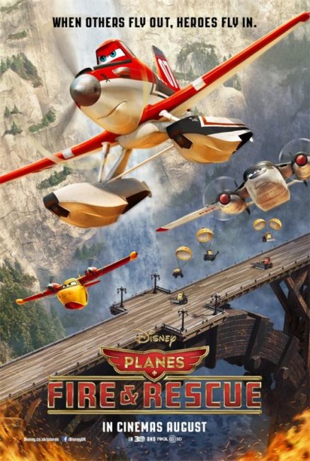 Литачки: спасательный отряд (2014) Planes: Fire and Rescue - Трейлеры