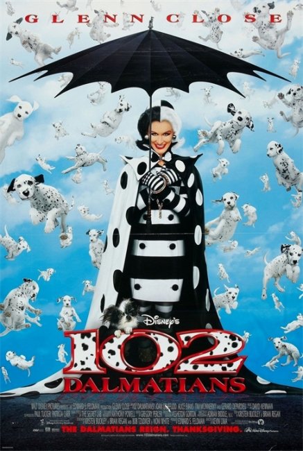 102 далматинца (102 Dalmatians) - Трейлеры