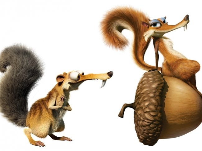 Скрэт - белка из "Ледникового периода" - Трейлеры