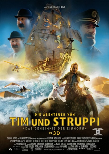 Мультфильм "Приключения Тинтина: Тайна единорога" ( The Adventures of Tintin) - Трейлеры
