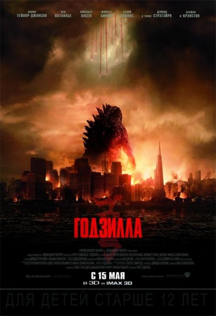 ГОДЗИЛЛА 2014 - Трейлеры