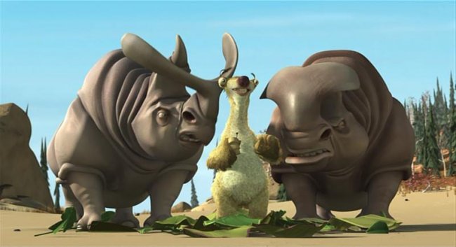Кадр из мультфильма "Ледниковый период" - Трейлеры