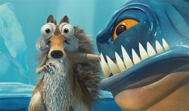 Кадр из мультфильма "Ледниковый период" - Трейлеры