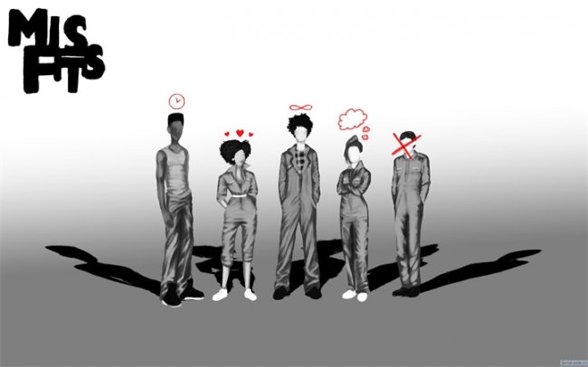 Сериал Неудачники/Misfits - Трейлеры