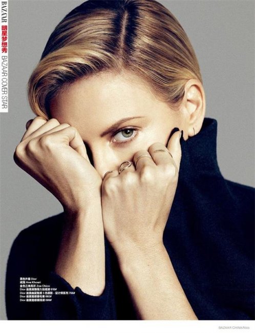 Шарлиз Терон в Harper’s Bazaar China - Актрисы