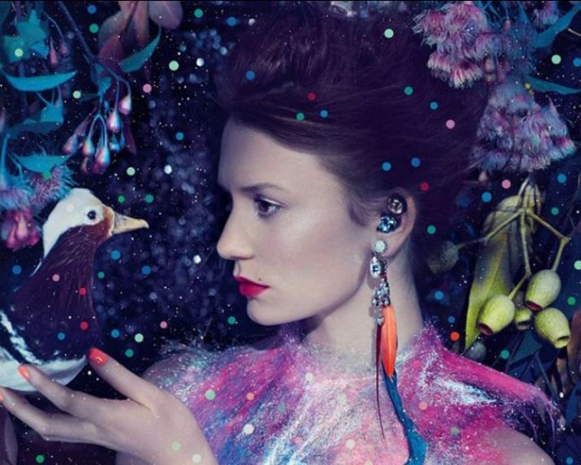 Фотосессия Мии Васиковской для журнала Vogue Australia - Актрисы