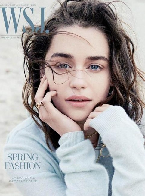 Фотосессия Эмилии Кларк для журнала WSJ Magazine - Актрисы