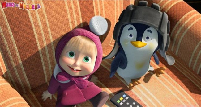 Маша и медведь "Когда все дома" 32 серия - Трейлеры