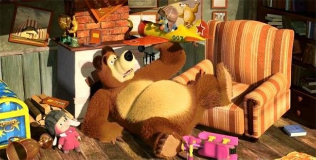 Маша и медведь "Когда все дома" 32 серия - Трейлеры