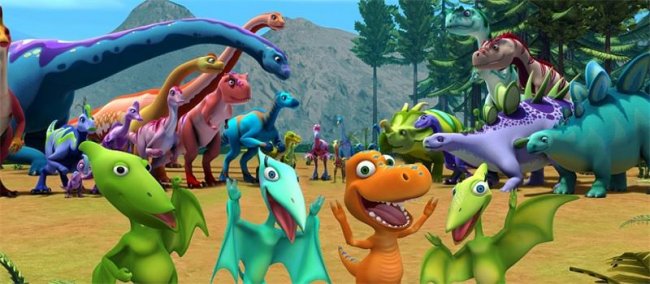 Поезд динозавров - Трейлеры