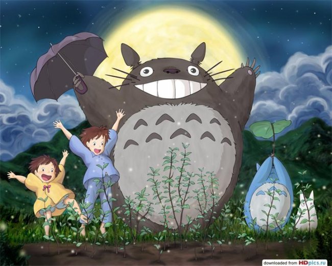 Мой сосед Тоторо / Tonari no Totoro (1988). Лучшие мультфильмы Миядзаки Хаяо - Трейлеры