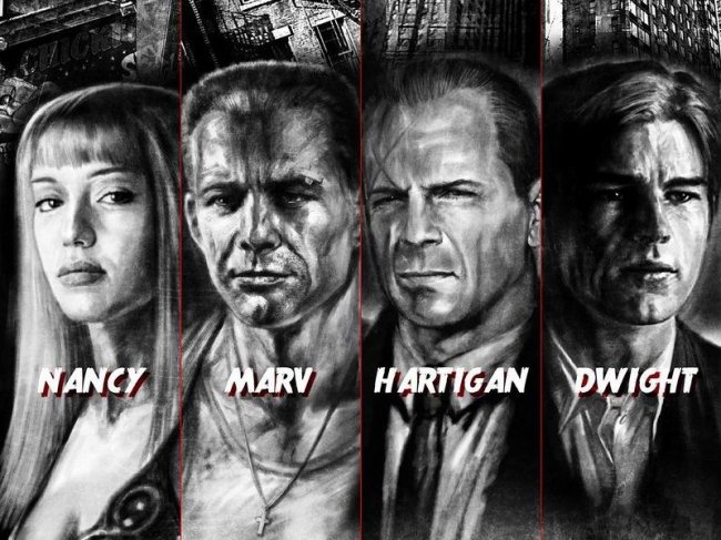 Город грехов / Sin City (2005). - Трейлеры