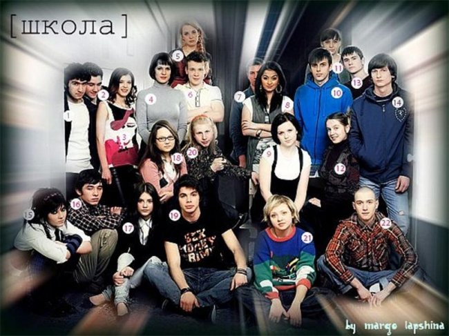 "Школа" - молодёжный телесериал - Трейлеры