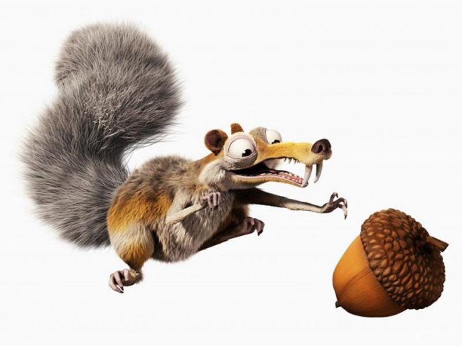 Скрат (англ. Scrat)-саблезубая белка - Трейлеры