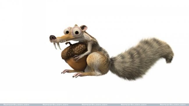 Скрат (англ. Scrat)-саблезубая белка - Трейлеры