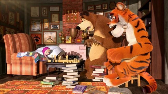 Маша и медведь "Ход конем" 28 серия - Трейлеры