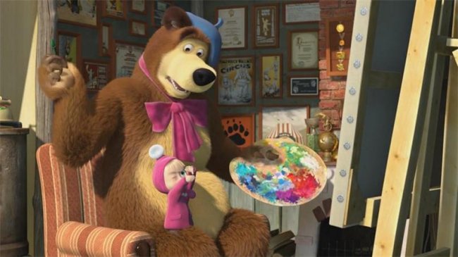 Маша и медведь "Картина маслом" 27 серия - Трейлеры