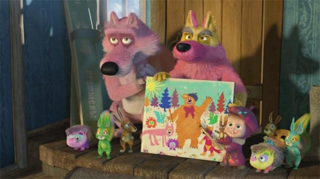 Маша и медведь "Картина маслом" 27 серия - Трейлеры