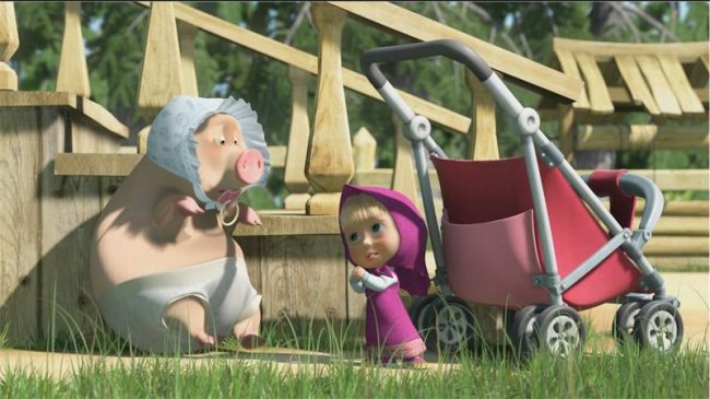 Маша и медведь "Большая стирка" 18 серия - Трейлеры