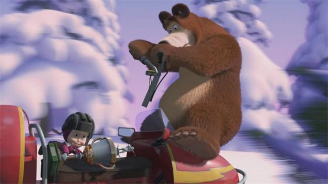 Маша и медведь "Лыжню" 14 серия - Трейлеры