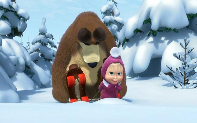 Маша и медведь "Праздник на льду" 10 серия - Трейлеры