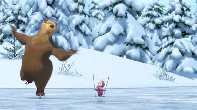 Маша и медведь "Праздник на льду" 10 серия - Трейлеры