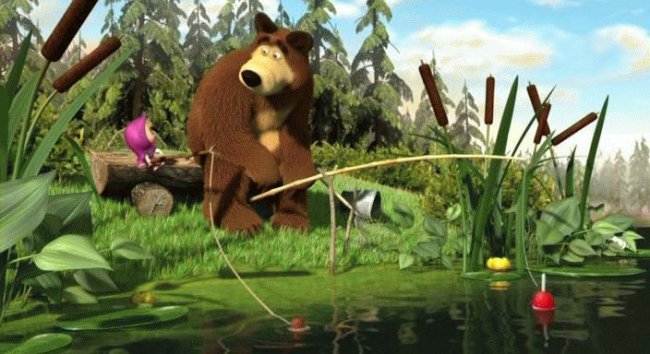 Маша и Медведь "Ловись рыбка!" 4 серия - Трейлеры